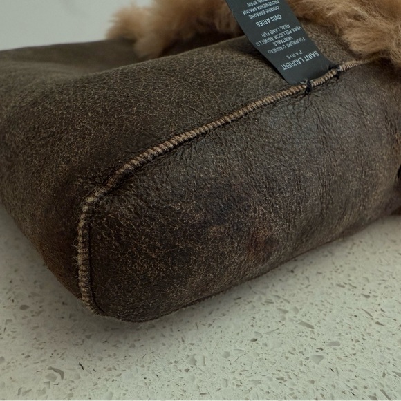 YSL Saint Laurent Kate Shearling Shoulder Bag - Picture 11 of 11